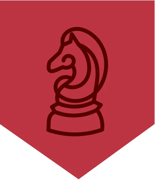 Red Knight's symbol made as an illustration by doize demos