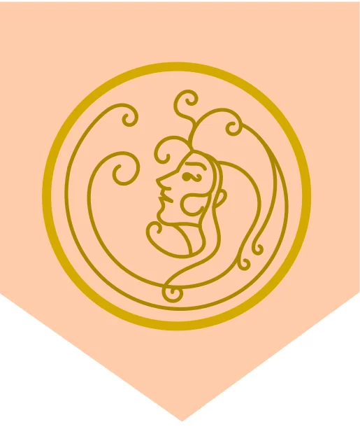 Waukeen's symbol made as an illustration by doize demos