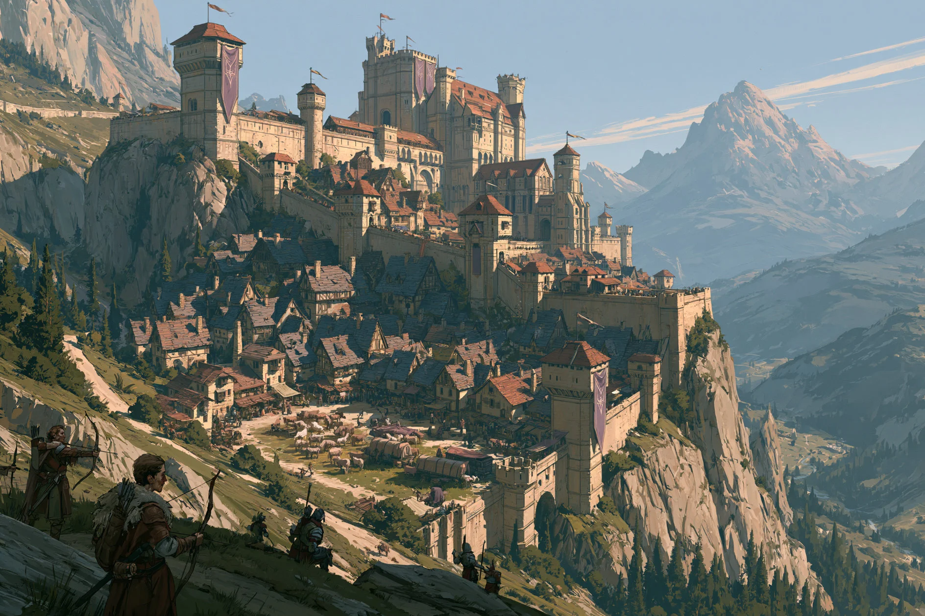 Greatgaunt – Fortified Trade Town of Cormyr