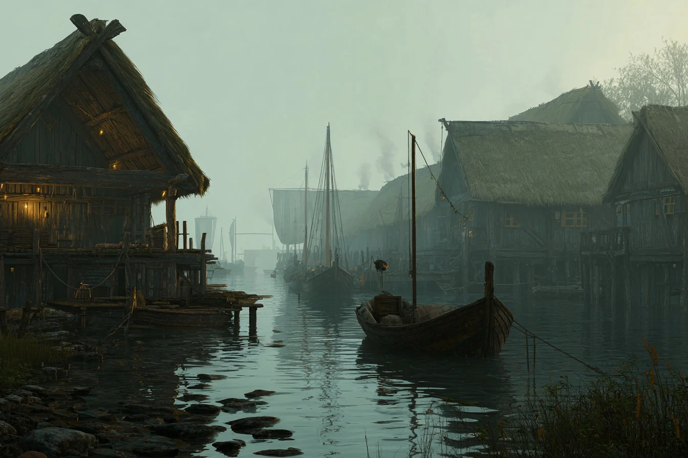 Moonever – Oyster Fishing Village on the Starwater in Cormyr