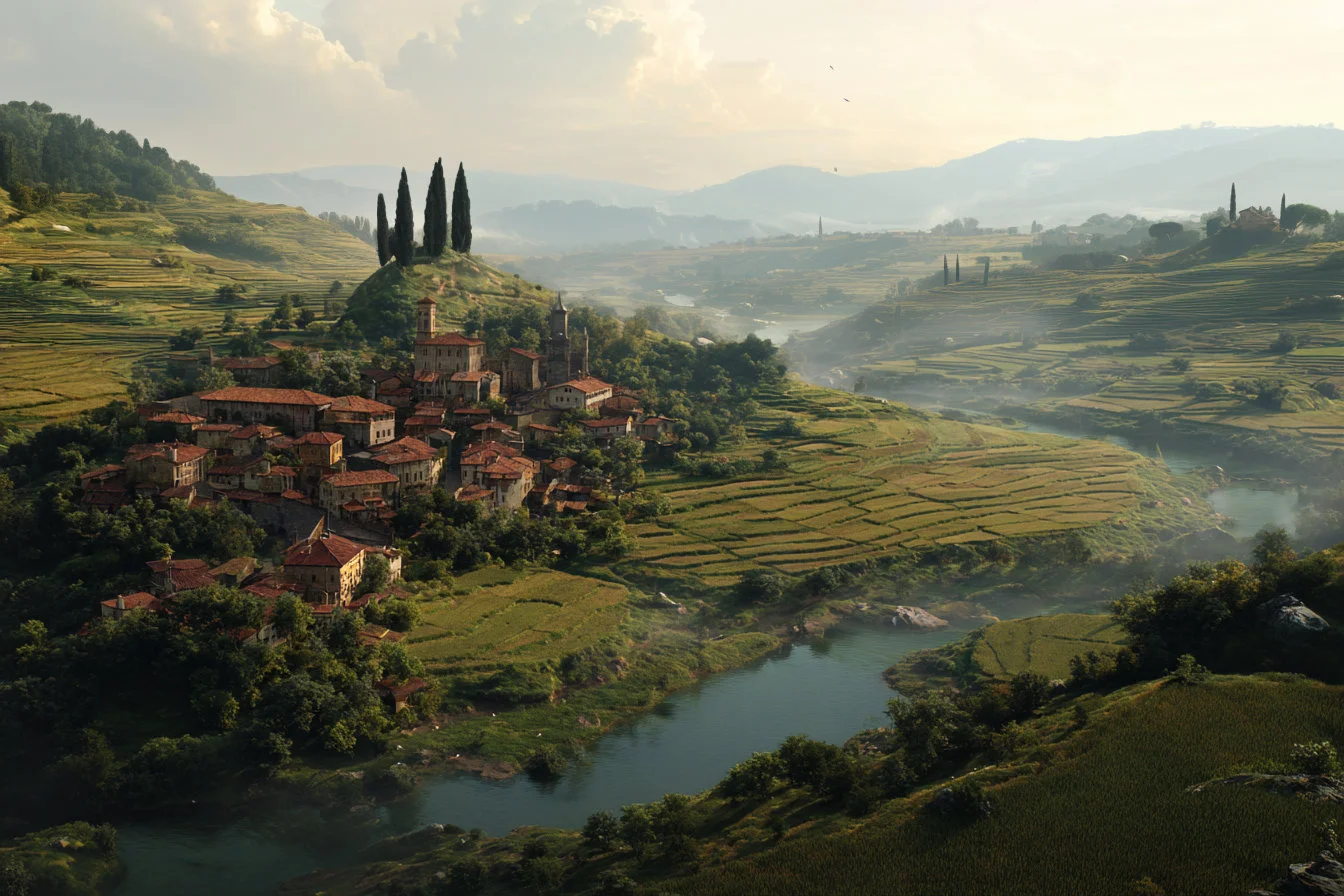 Nesmyth – Farming Village of Canals and Glowing Water in Cormyr