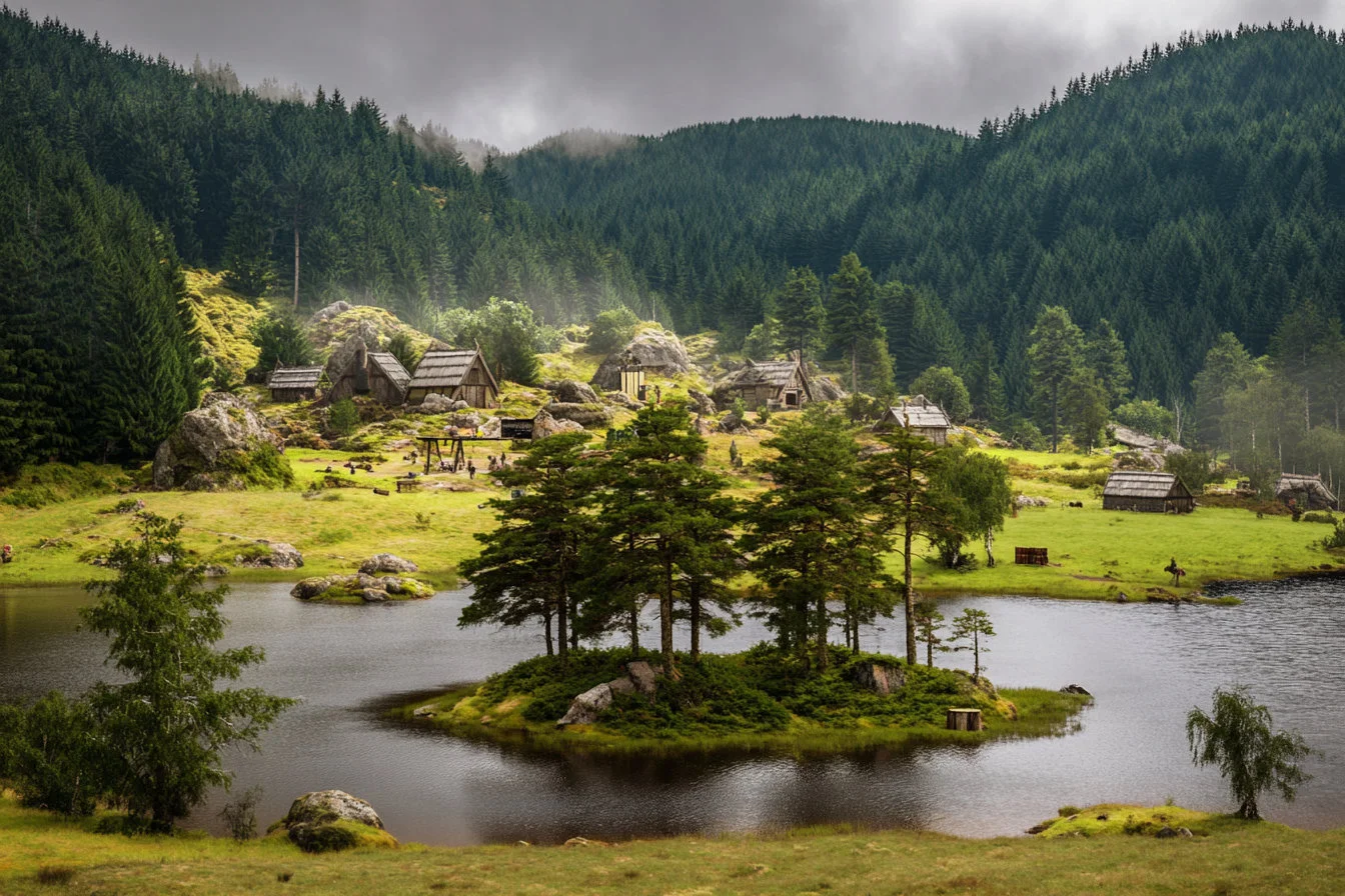 Ongul’s Water – Quiet Hamlet near Hermit’s Wood in Cormyr