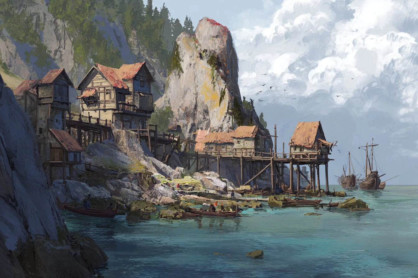 Smuggler’s Stone – Hidden Smuggler’s Cove on the Coast of Cormyr