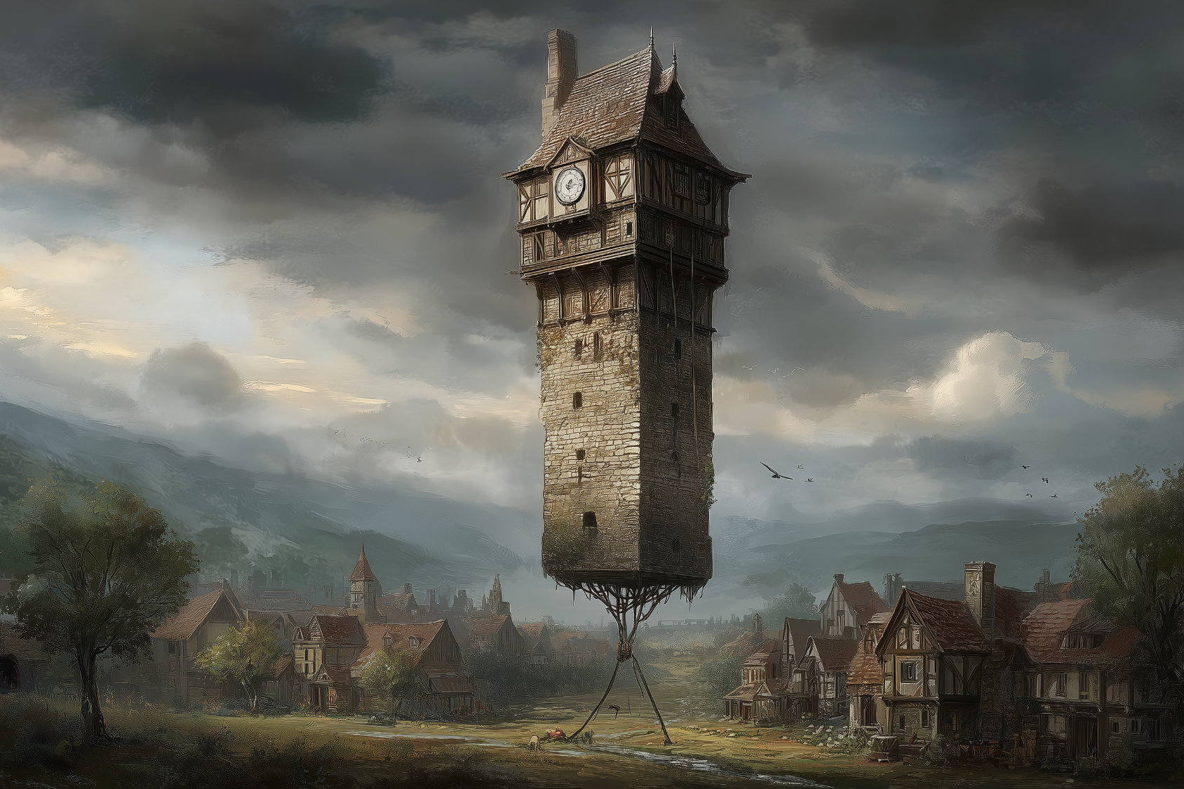 Kirinwood – Market Village, Druid Woods, and the Falling Tower in Cormyr