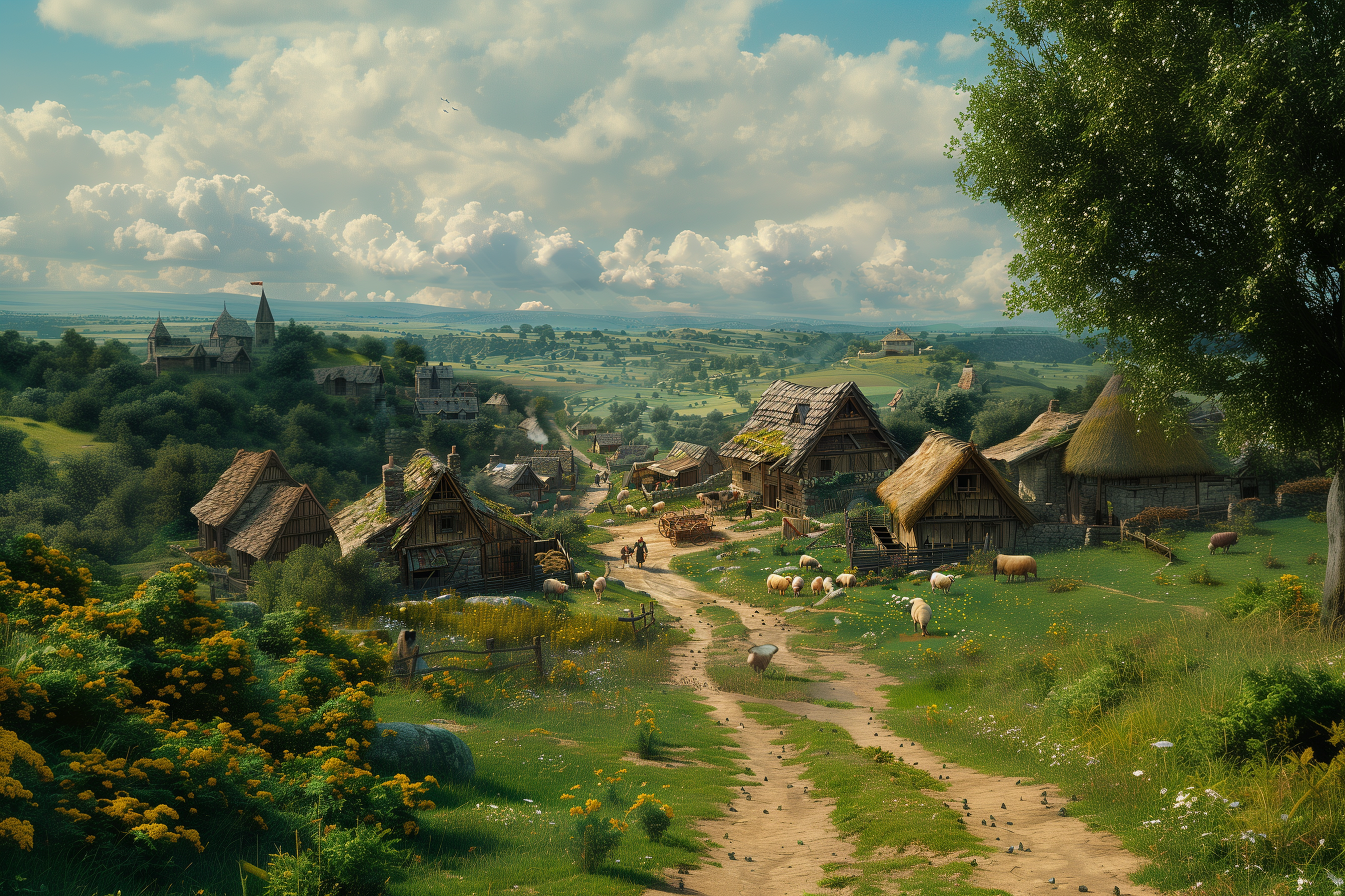 Bospir a village in Cormyr - Forgotten Realms